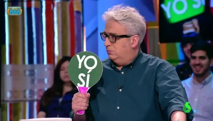 Leo Harlem durante su etapa en 'Zapeando'