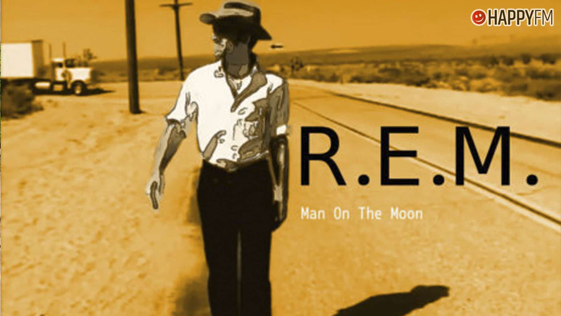 ‘Man On The Moon’, de R.E.M: letra(en español), historia y video