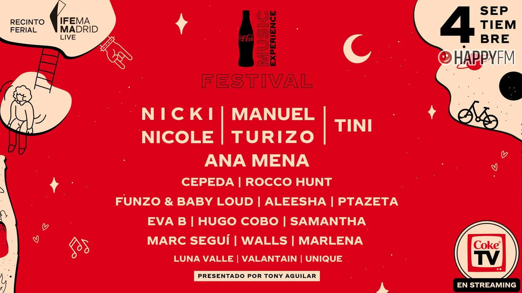 ‘Coca-Cola Music Experience 2021’ se emitirá en streaming a través de Coke TV