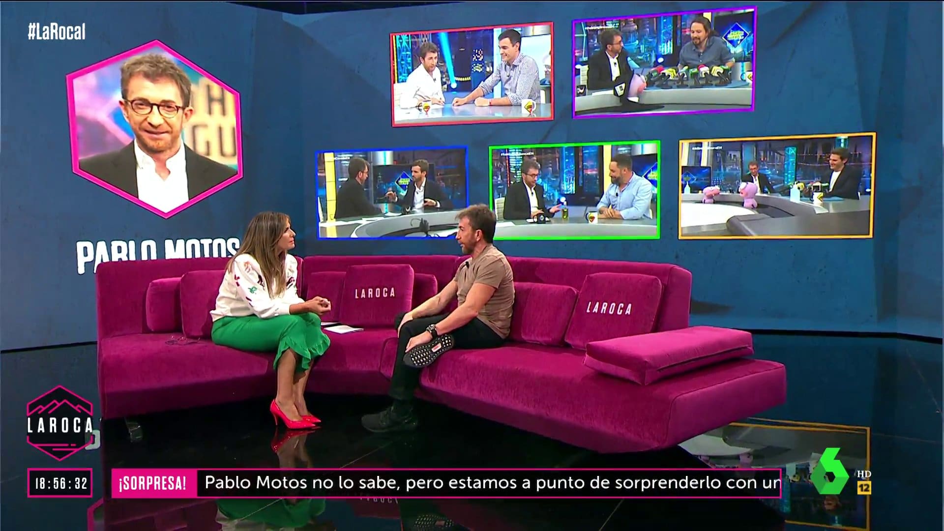 Pablo Motos concedió una de sus pocas entrevistas en Televisión a su amiga Nuria Roca 