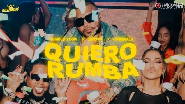 ‘Quiero rumba’, de Anitta, Chimbala y Dímelo Flow: letra y vídeo