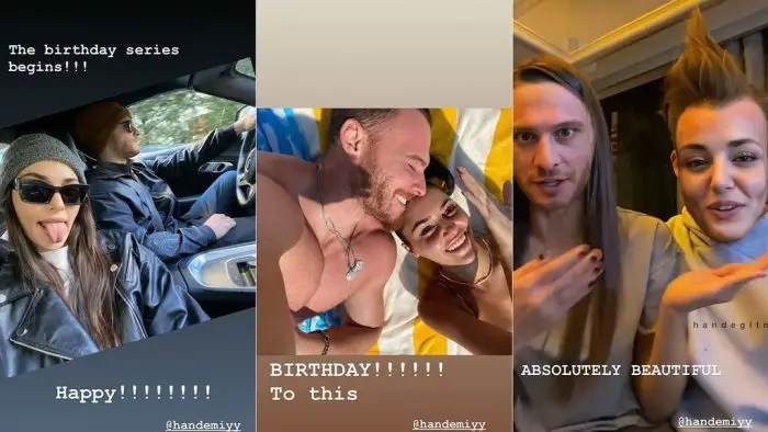 Kerem Bürsin publica imágenes inéditas de su relación con Hande Erçel 1