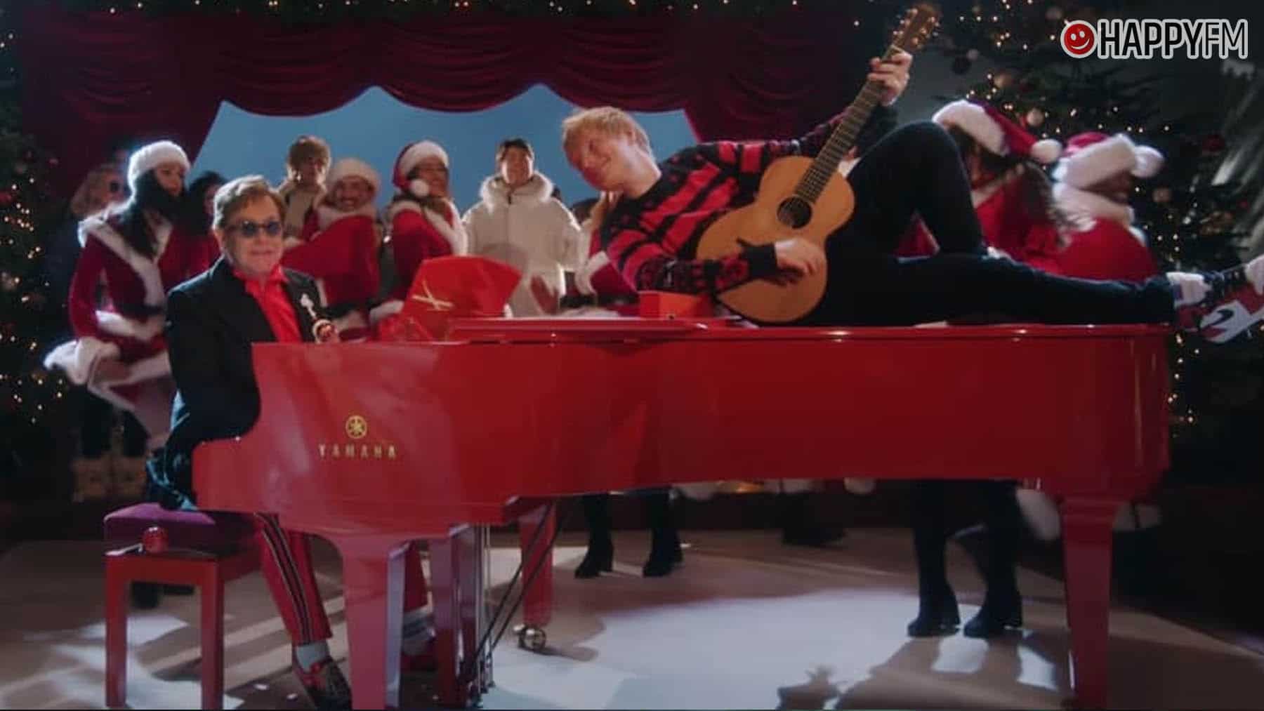 ‘Merry Christmas’, de Ed Sheeran y Elton John: letra (en español) y vídeo
