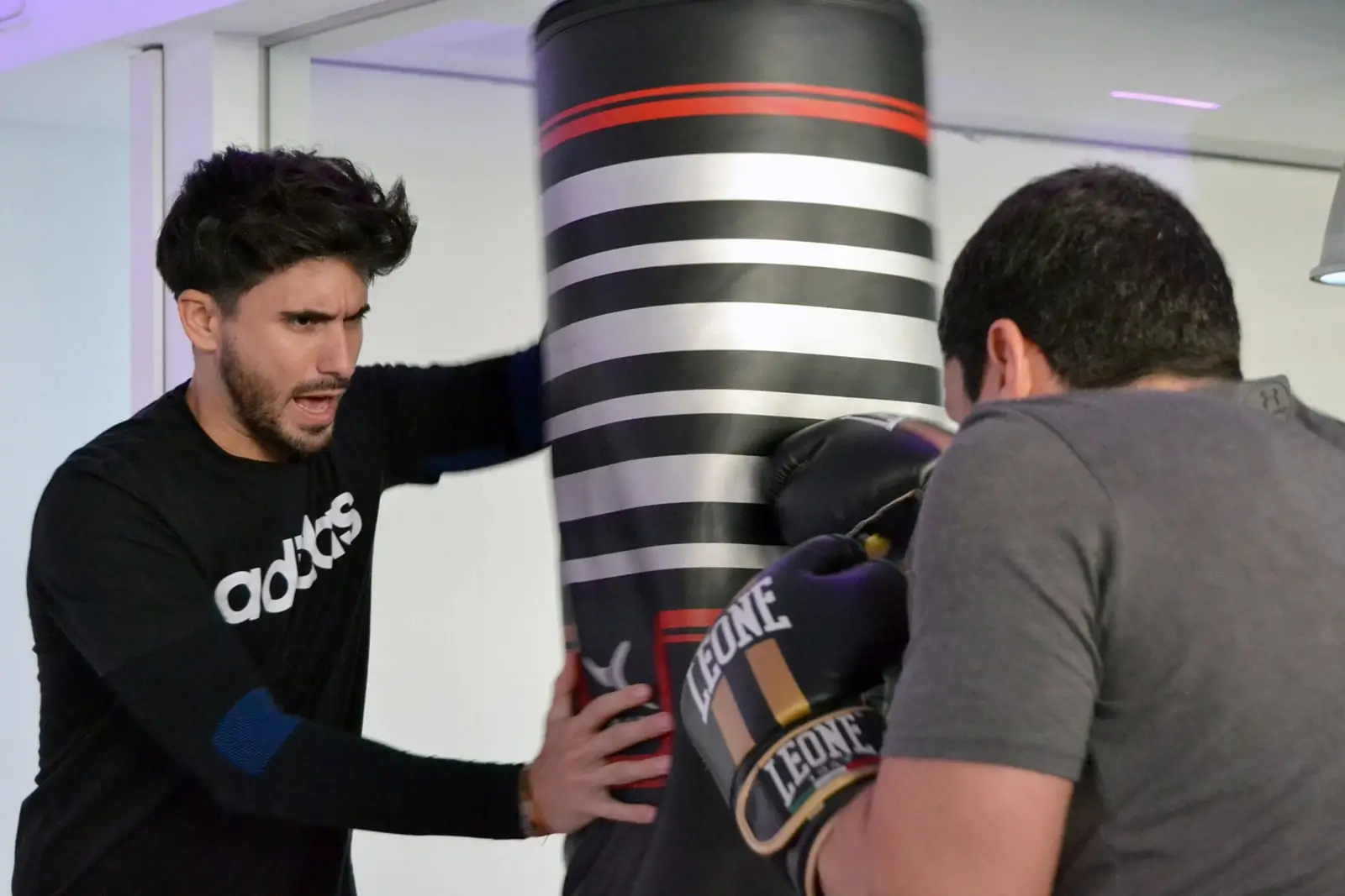 Javier Pantoja durante uno de los entrenamientos. Foto cortesía de www.miguellordan.com