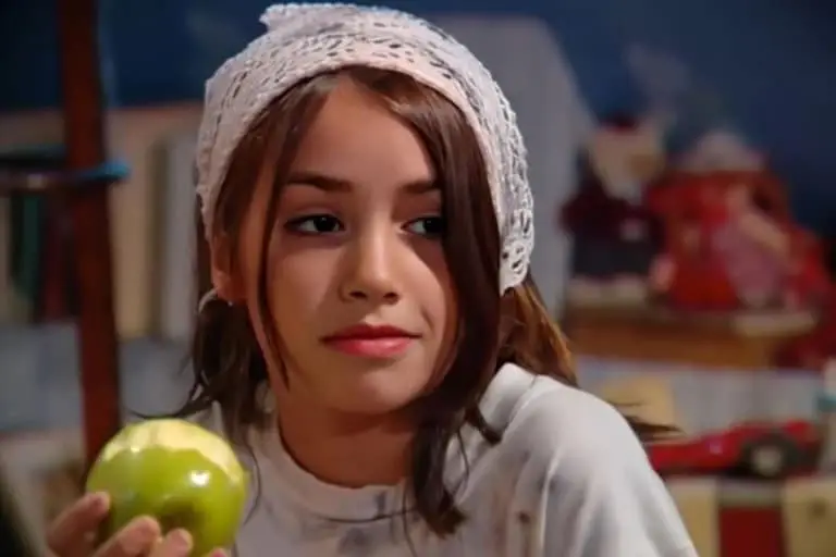 Lali Espósito durante la serie 'Floricienta'