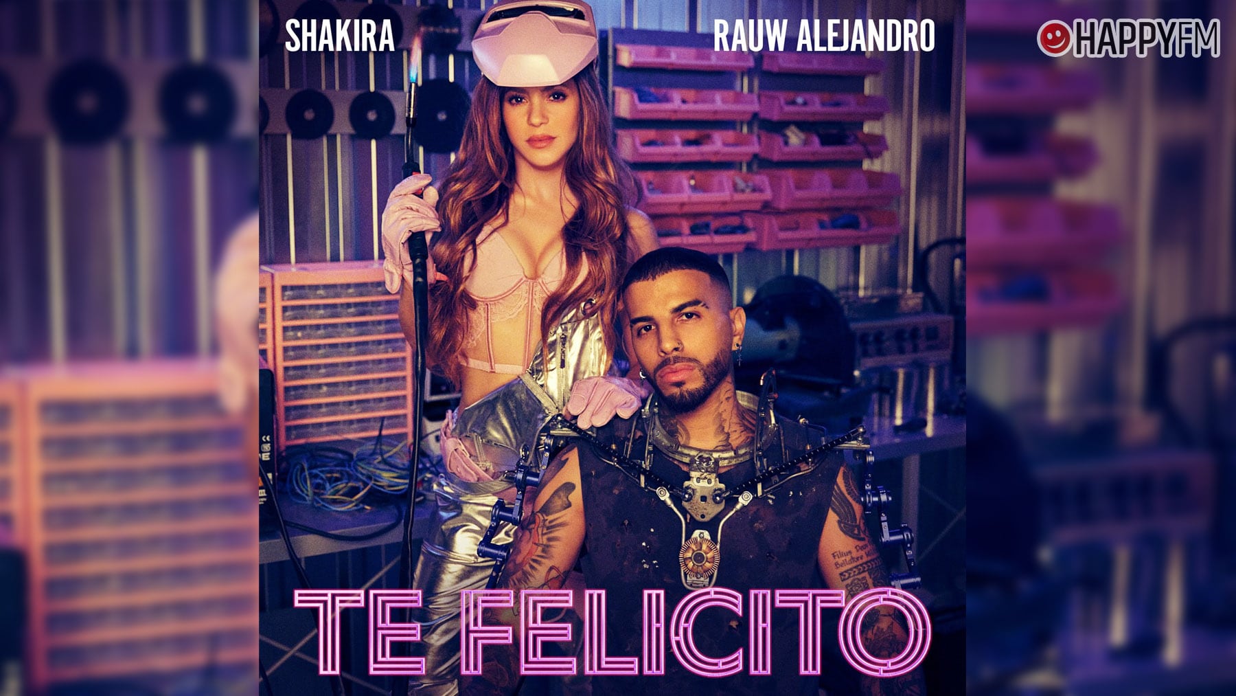 ‘Te felicito’, de Shakira y Rauw Alejandro: letra y vídeo