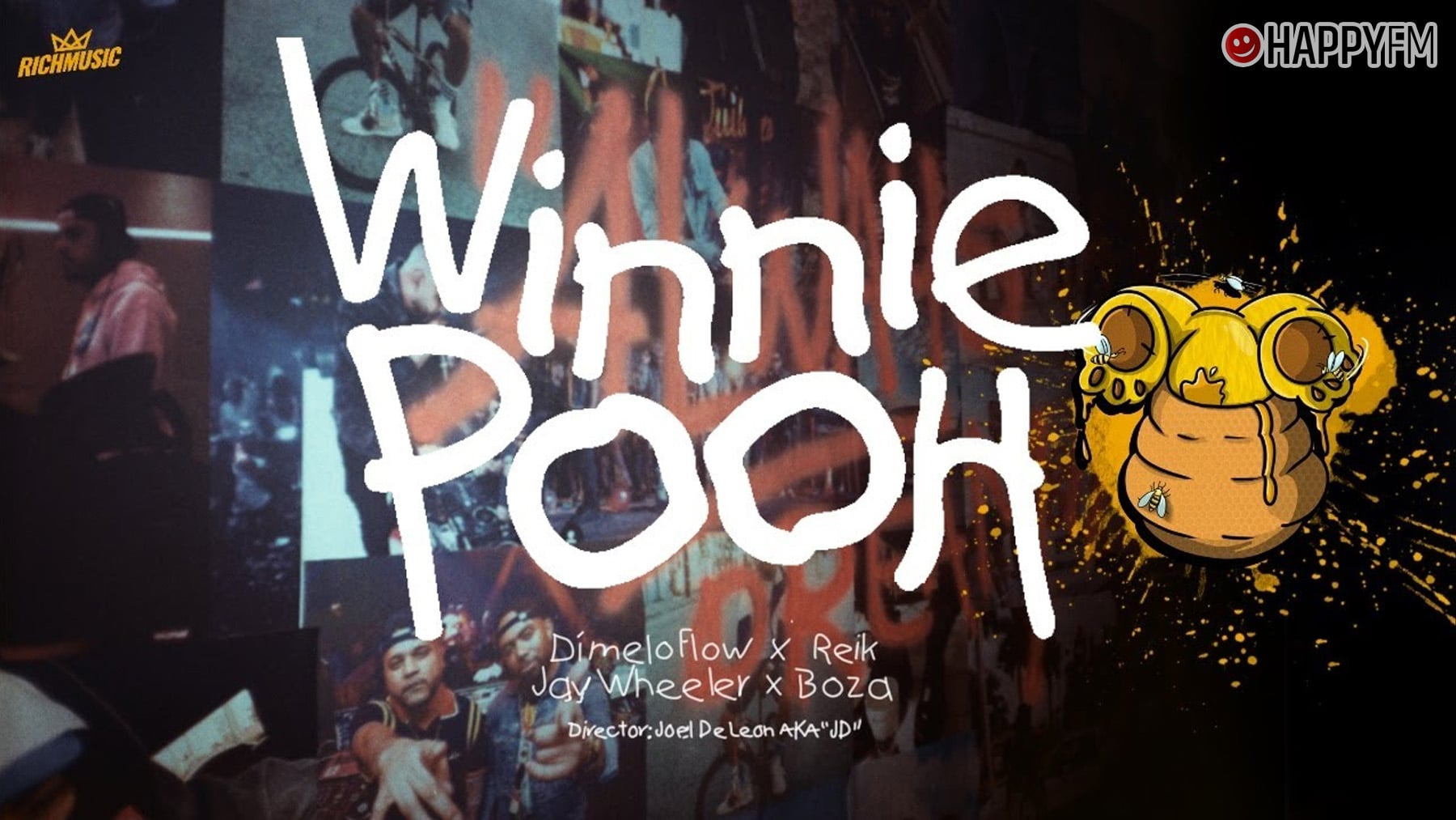 ‘Winnie Pooh’, de Dímelo Flow, Reik, Jay Wheeler y Boza: letra y vídeo