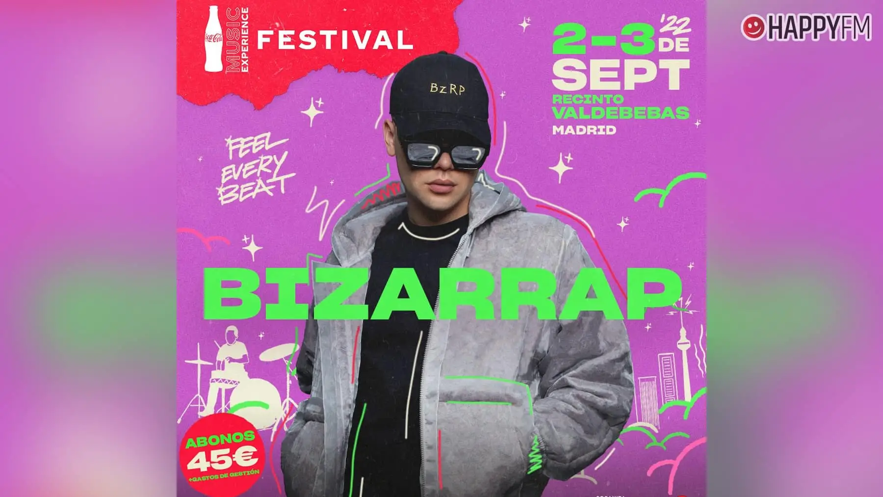 ¿Qué canciones de Bizarrap nos encantaría escuchar en ‘Coca-Cola Music Experience 2022’?