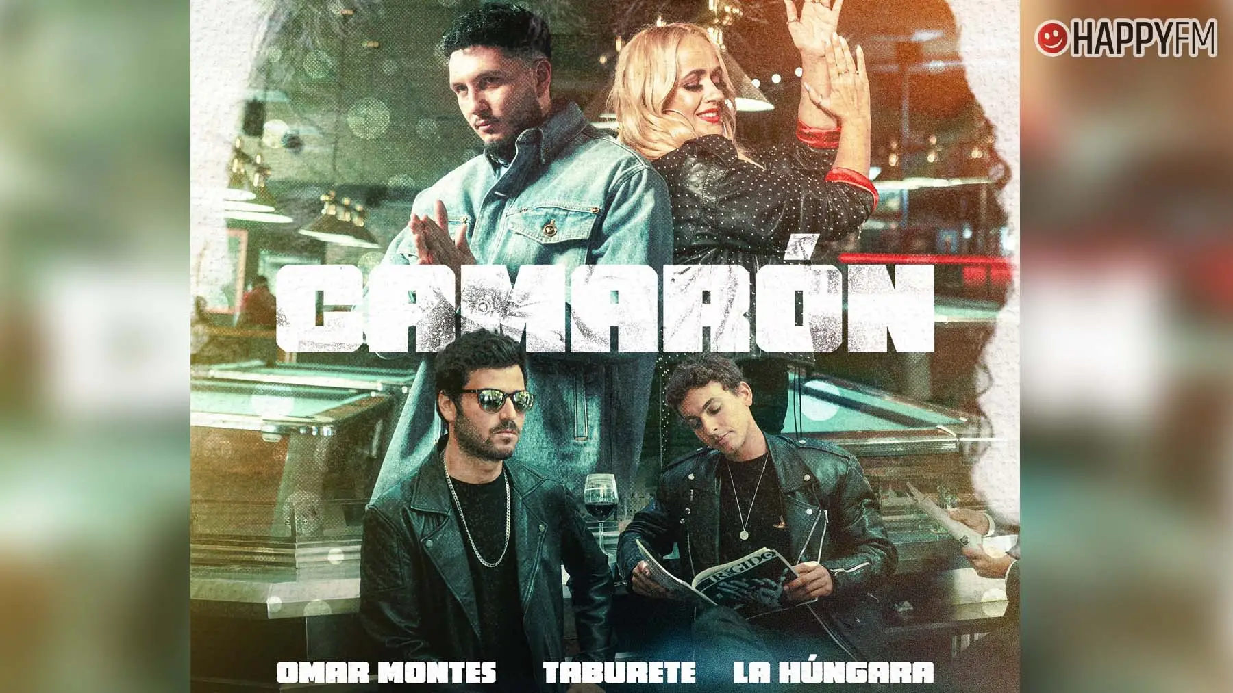 ‘Camarón’, de Omar Montes, Taburete y La Húngara: letra y vídeo