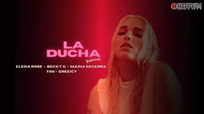 ‘La ducha remix’, de Elena Rose, Tini, Becky G, Greeicy y María Becerra: letra y vídeo
