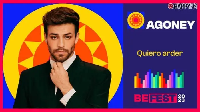 ‘Quiero arder’, de Agoney (‘Benidorm Fest 2023’): letra y vídeo