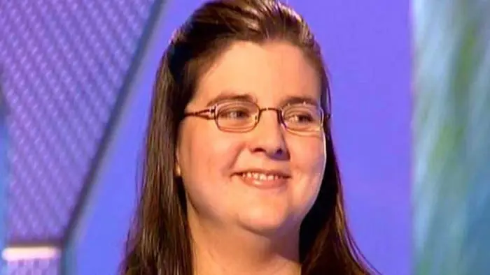 Rosa Nestal en su etapa en Saber y Ganar