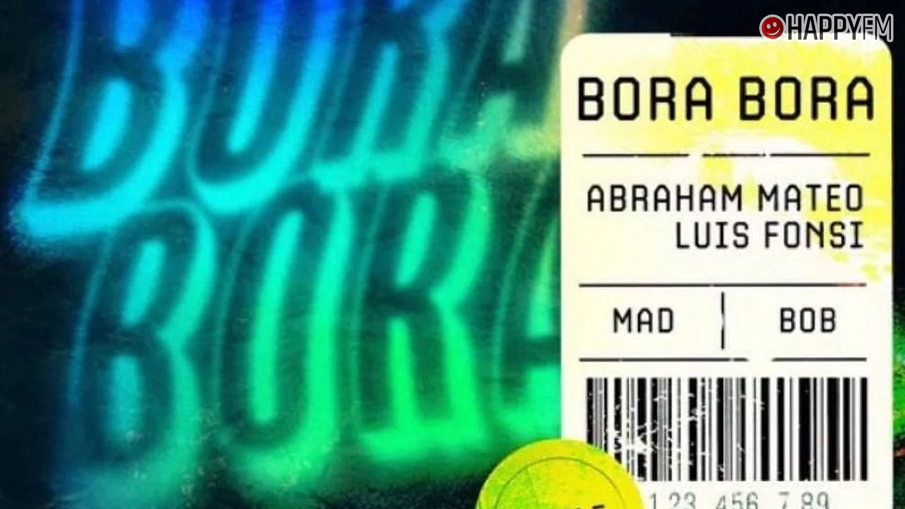 ‘Bora Bora’, de Abraham Mateo y Luis Fonsi: letra y vídeo