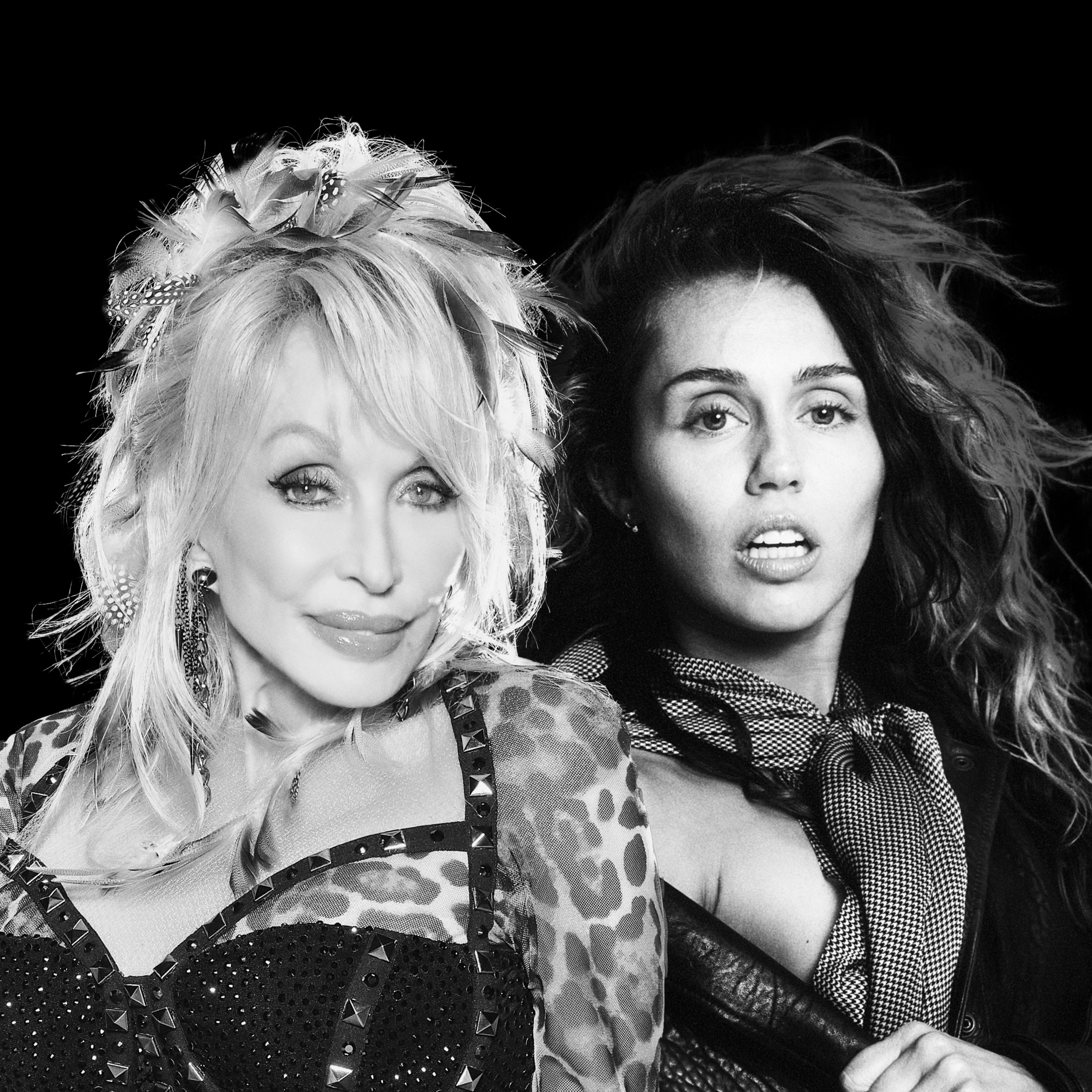 Dolly Parton y Miley Cyrus. Fuente: X