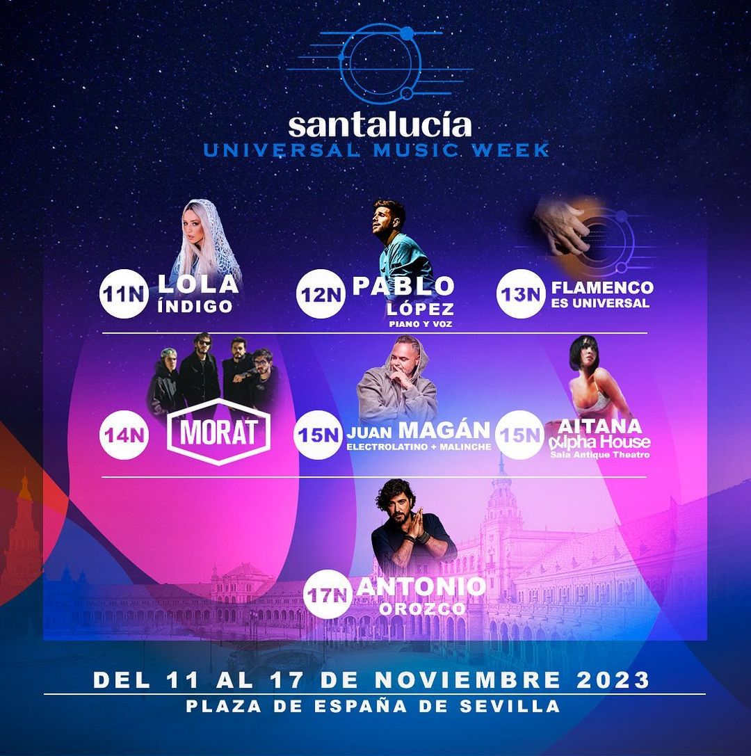 Santalucía Universal Music Week. Fuente: Instagram