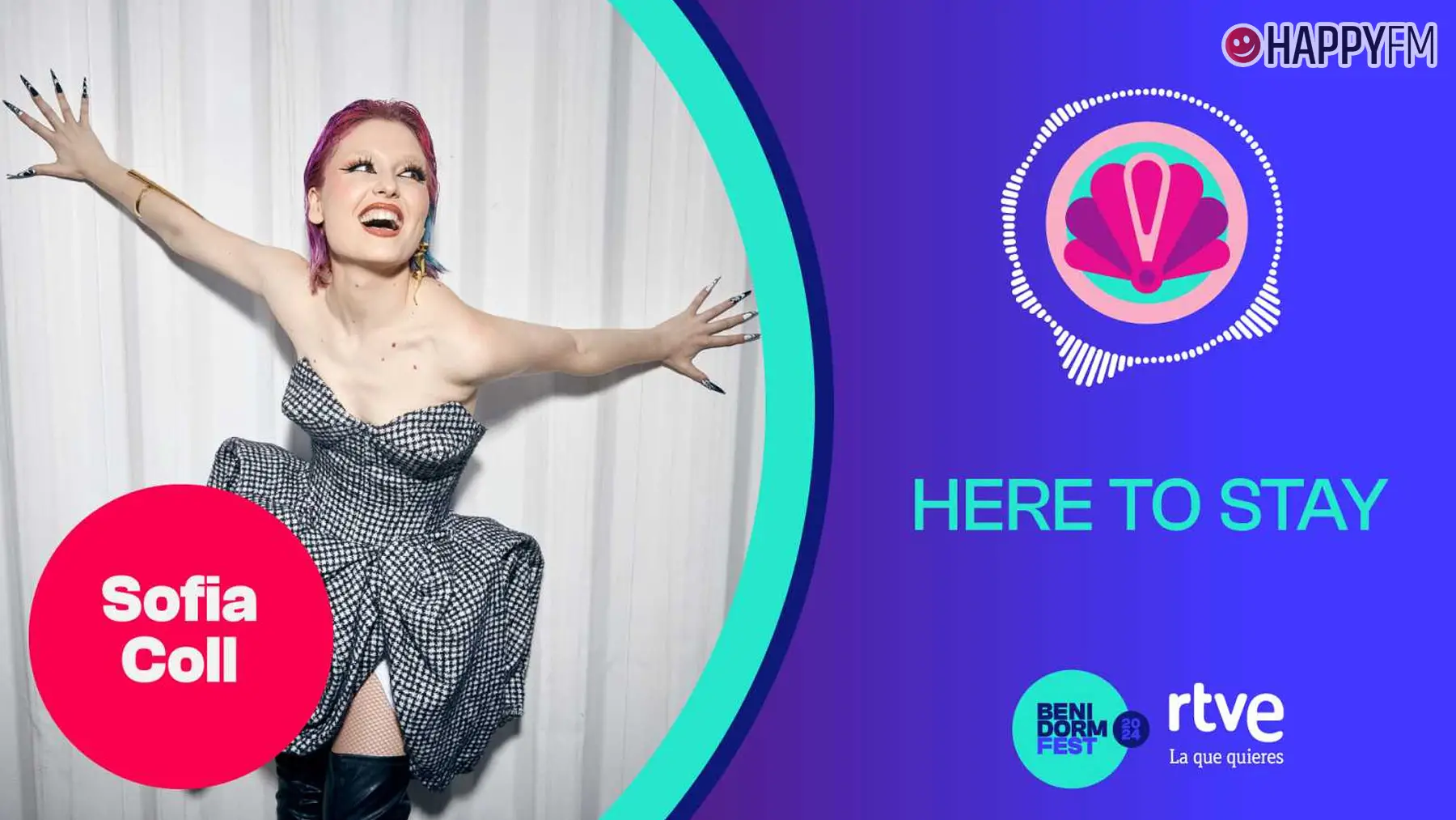 ‘HERE TO STAY’, de Sofia Coll (‘Benidorm Fest 2024’): letra y vídeo
