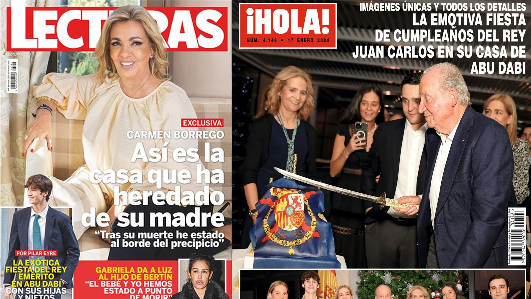 Portadas de las revistas del corazón de hoy, miércoles 10 de enero