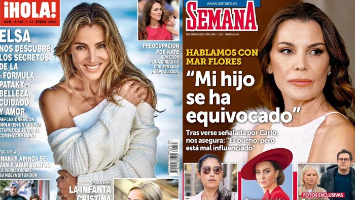 Portadas de las revistas del corazón de hoy, miércoles 24 de enero