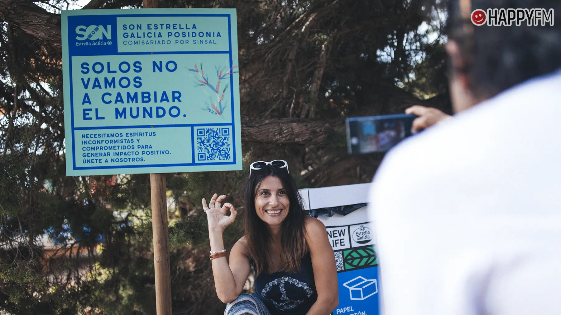 SON Estrella Galicia Posidonia único festival del mundo con certificación TRUE Platinum como Zero Waste o Residuo Cero.