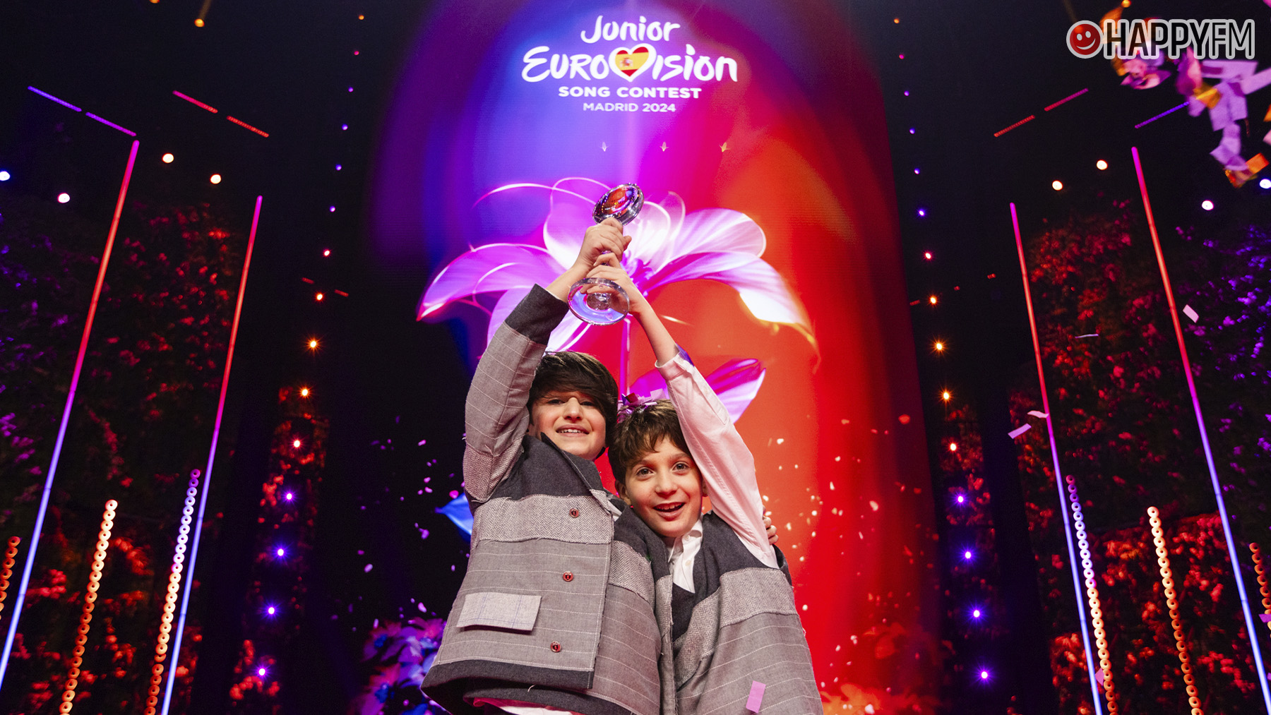 Andria Putkaradze gana Eurovisión Junior 2024 por sorpresa representando a Georgia