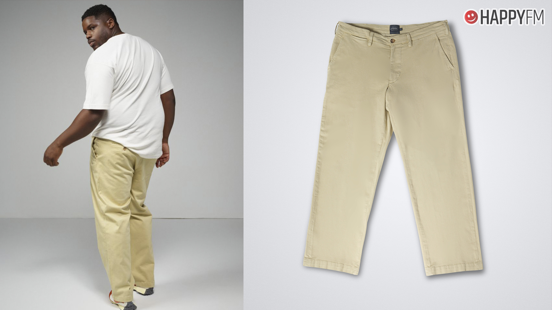 Cool Fat Guy lanza nuevo modelo de pantalón: los Chinos plus confort