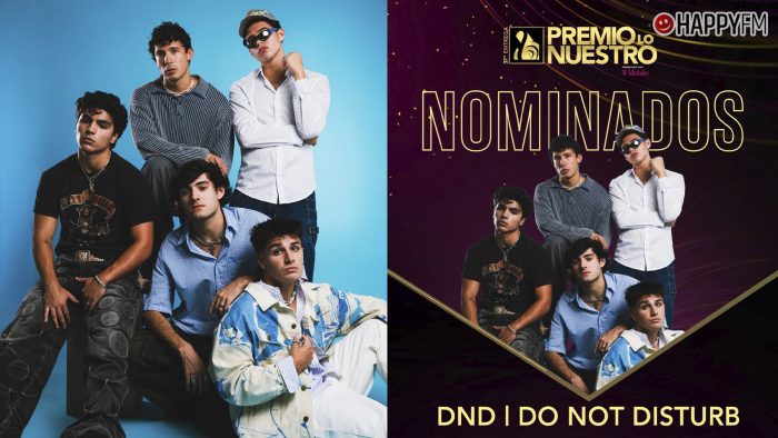 DND: consigue su primera nominación a ‘Premio Lo Nuestro 2O25’