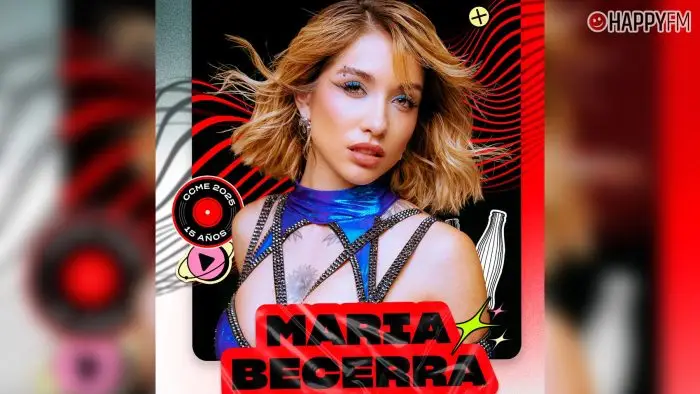 La trayectoria de María Becerra, artista de ‘Coca-Cola Music Experience 2025’, a través de sus colaboraciones más exitosas