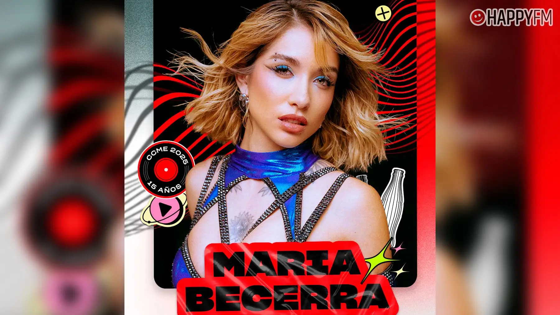La trayectoria de María Becerra, artista de ‘Coca-Cola Music Experience 2025’, a través de sus colaboraciones más exitosas