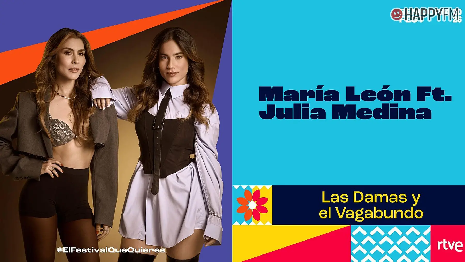 ‘Las Damas y El Vagabundo’, de María León y Julia Medina (‘Benidorm Fest 2026’): letra y vídeo