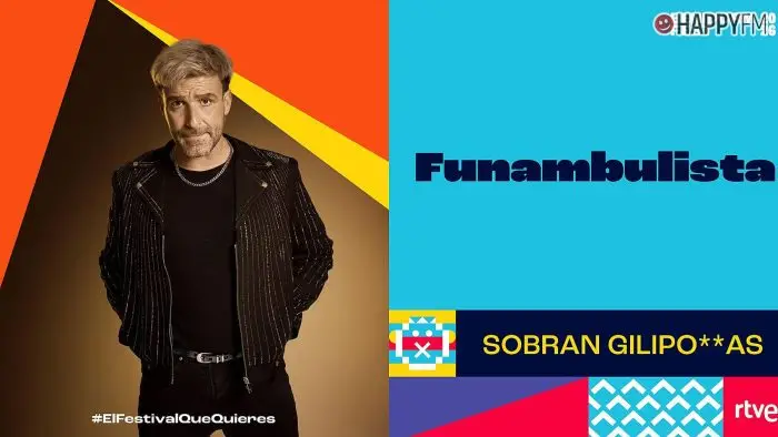‘SOBRAN GILIPO**AS’, de Funambulista (‘Benidorm Fest 2026’): letra y vídeo