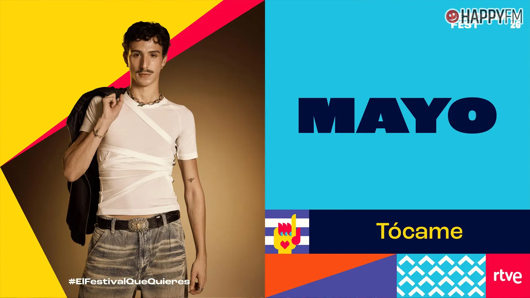 ‘Tócame’, de Mayo (‘Benidorm Fest 2026’): letra y vídeo