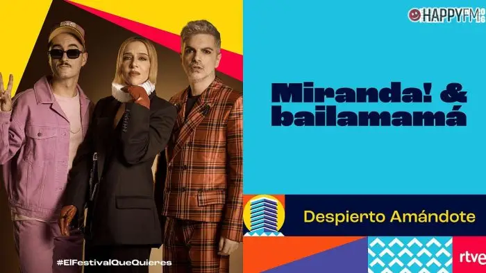 ‘Despierto Amándote’, de Miranda! y bailamamá (‘Benidorm Fest 2026’): letra y vídeo