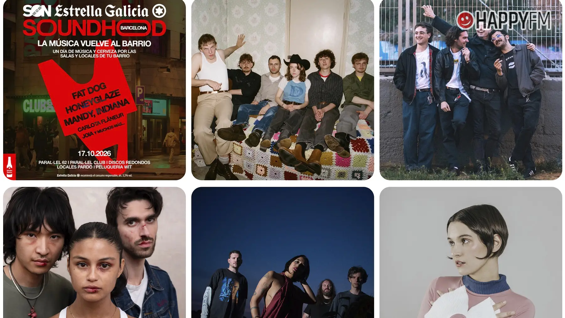 Soundhood SON Estrella Galicia regresa a Barcelona el 17 de octubre